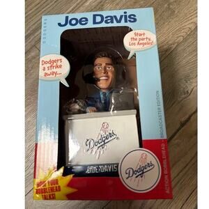 Joe Davis 2025 Los Angeles Dodgers Bobblehead SGA New In Box